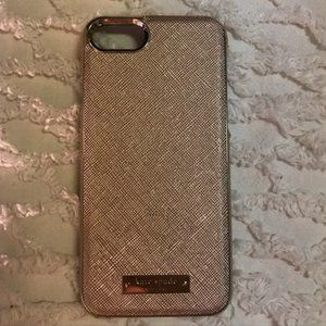 Kate Spade New York: inside of case is velvet Gold